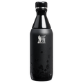Stanley Jennie Collab 12 Ounce All Day Slim Bottle In Midnight Ruby With Embossed Flowers