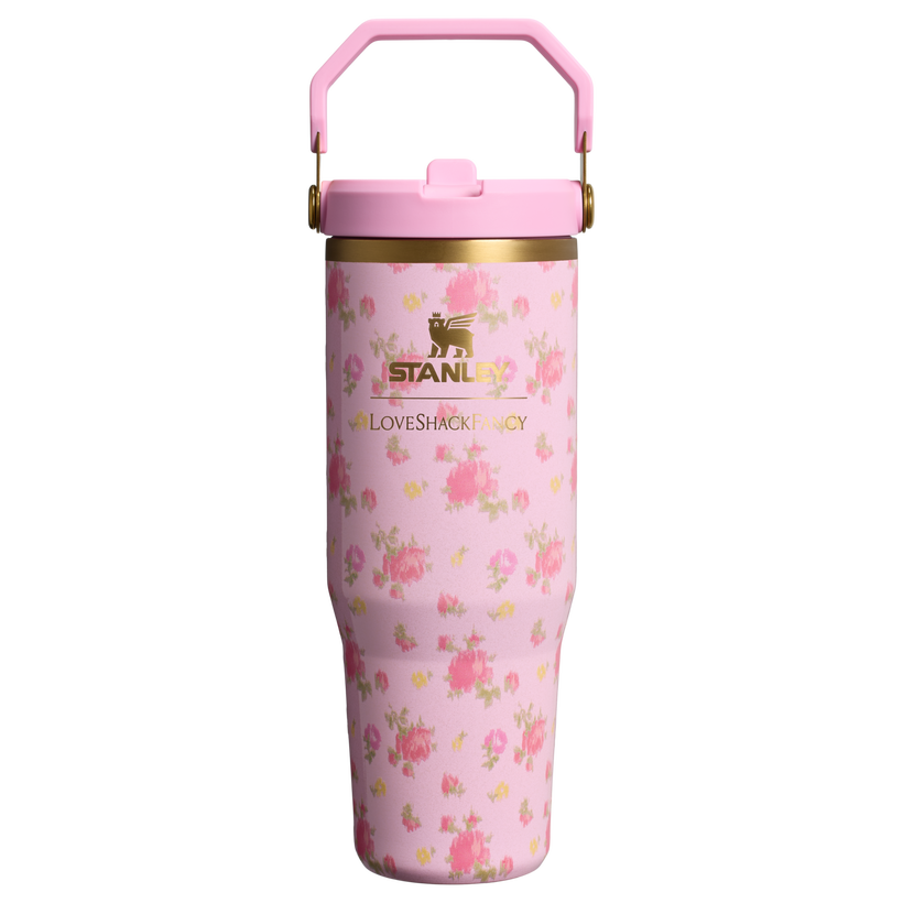 Stanley 1913 x LoveShackFancy IceFlow™ Flip Straw Tumbler - Active Essential Home - Classic Outdoor Use