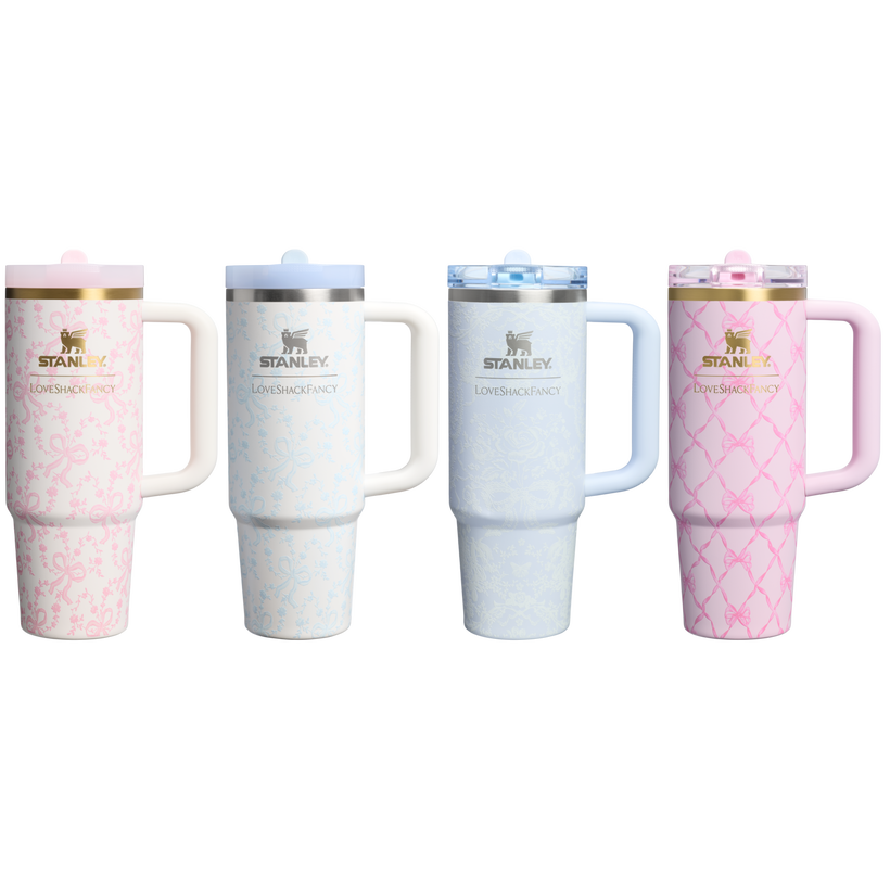 Stanley 1913 x LoveShackFancy Holiday The Quencher ProTour Set 4-pack - Fit Pick Active - Active Home Pack Set