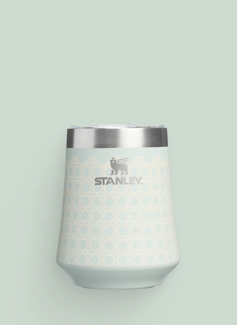 Rose Quartz bottle on a warm blush background